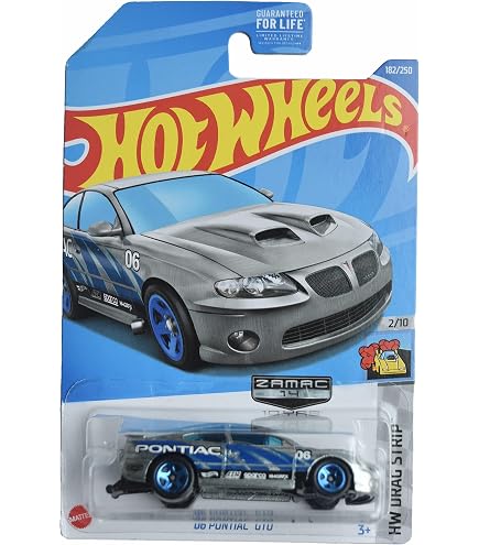 Amazon.com: Hot Wheels - '06 Pontiac GTO - Black - HW Drag Strip 2